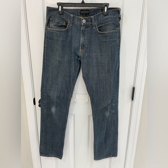 Bullhead Denim Co. Medium Wash Slim Fit Denim Jeans Men’s Size 33x32 - Picture 1 of 7